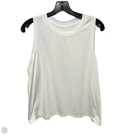 Athletic Tank Top By Vuori In White, Size: L (est)