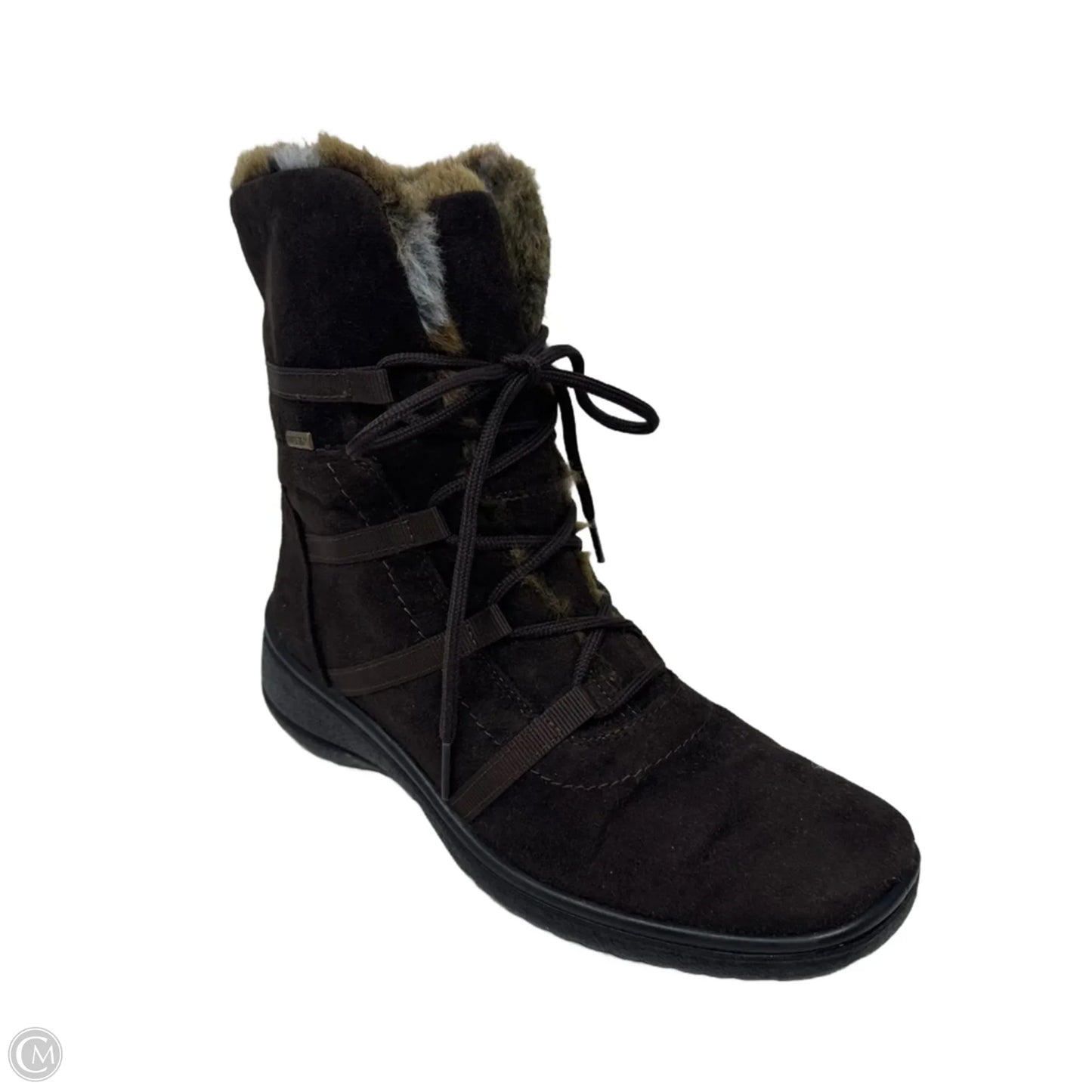Boots Snow By Ara In Brown, Size: 7