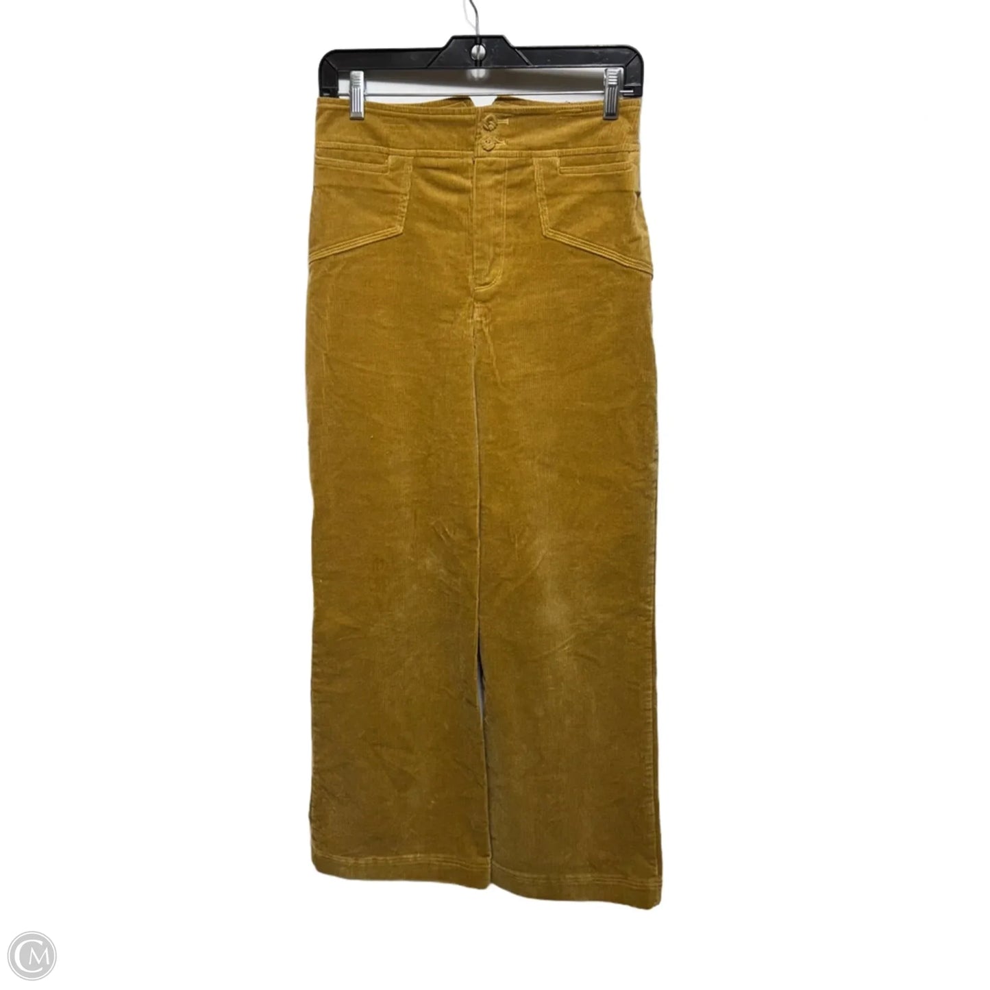 Pants Corduroy By 7 For All Mankind In Gold, Size: 2