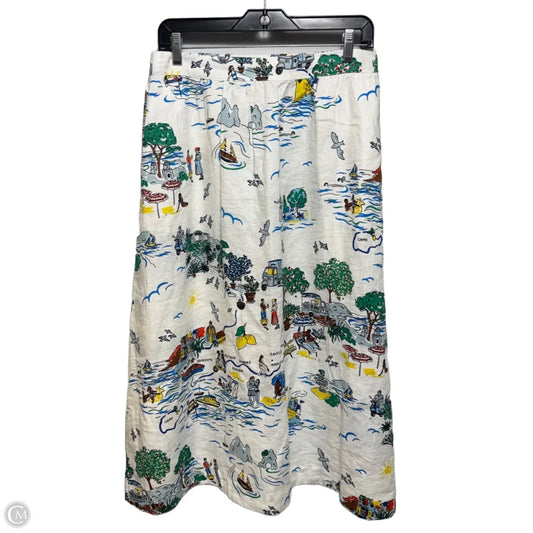 Skirt Maxi By Boden In Nautical Print, Size: 8p