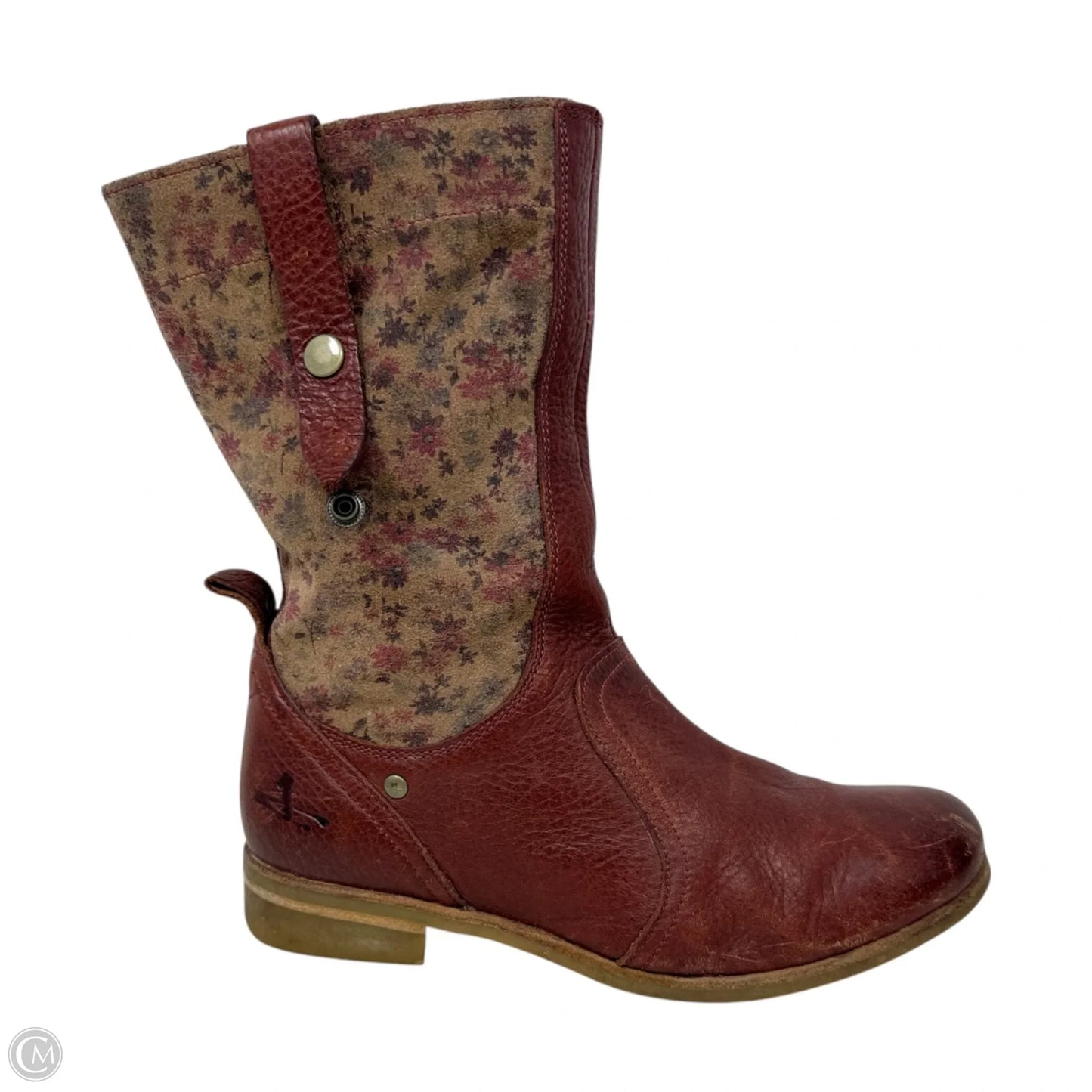 Furlong Calico Floral Boots By J Shoes X Anthropologie In Floral Print, Size: 7