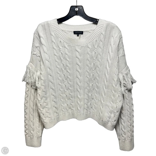 Sweater By 1.state In White, Size: Xl