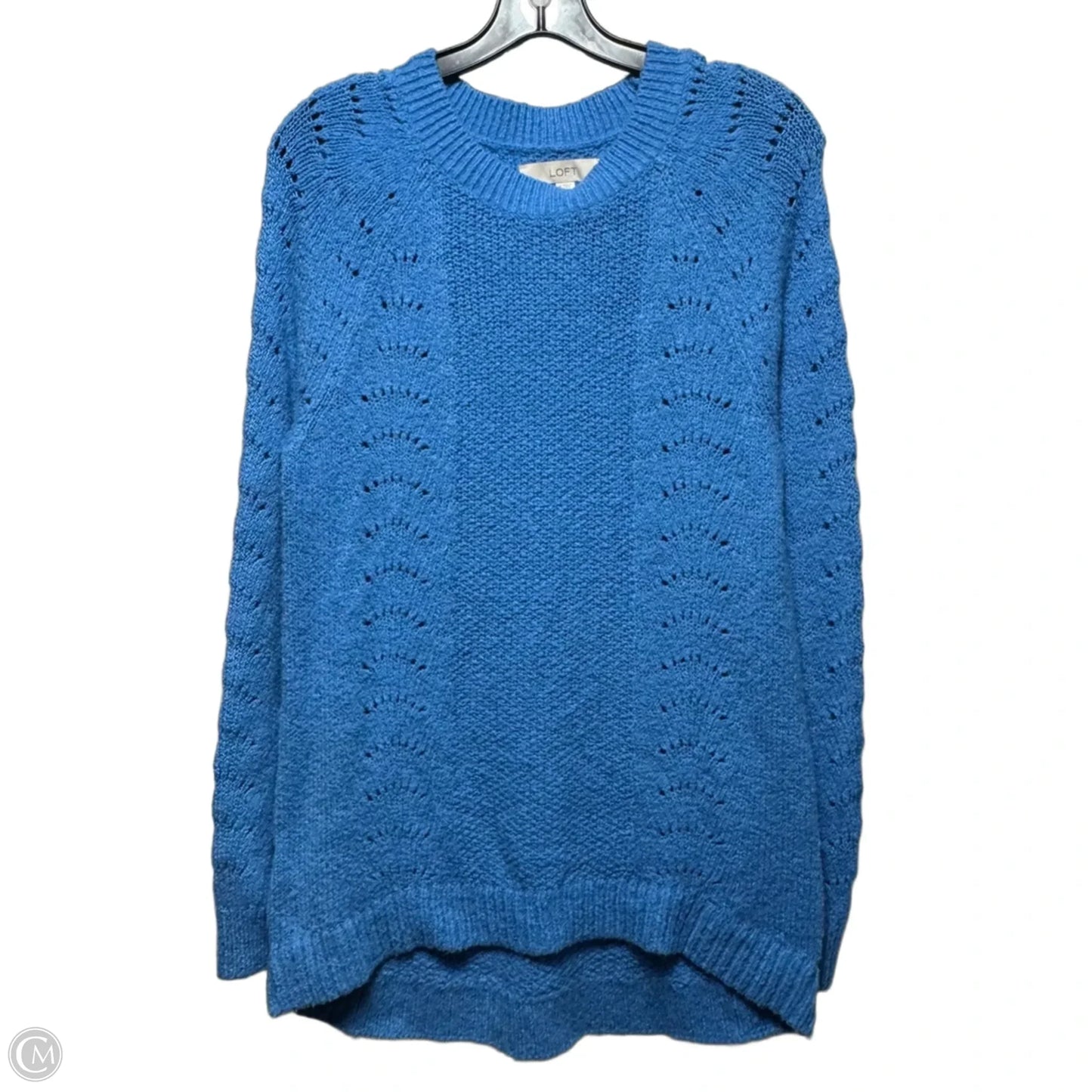 Sweater By Loft In Blue, Size: M