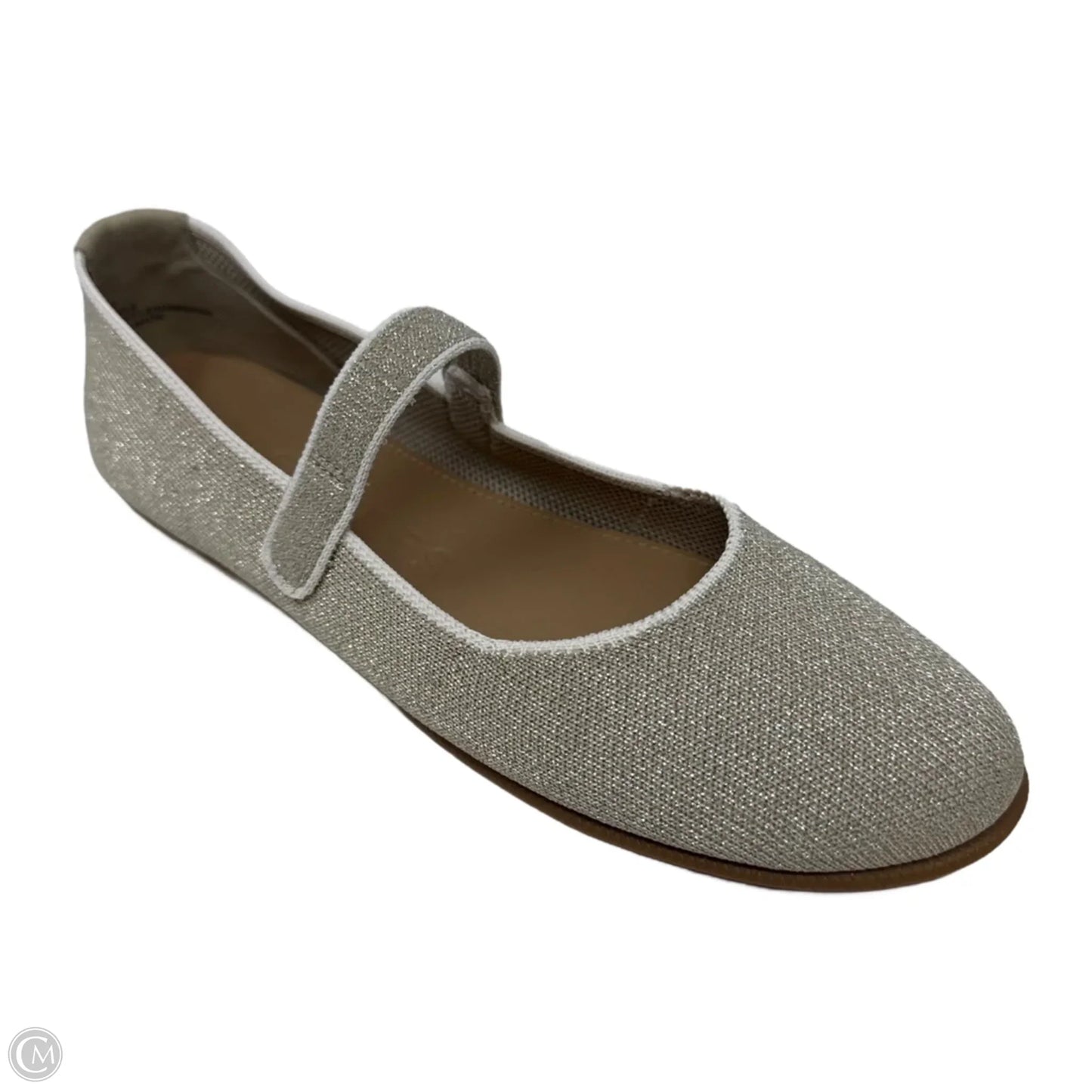 Perry Metallic Knit Mary Jane Maryjanes By Aerosoles In Gold, Size: 7