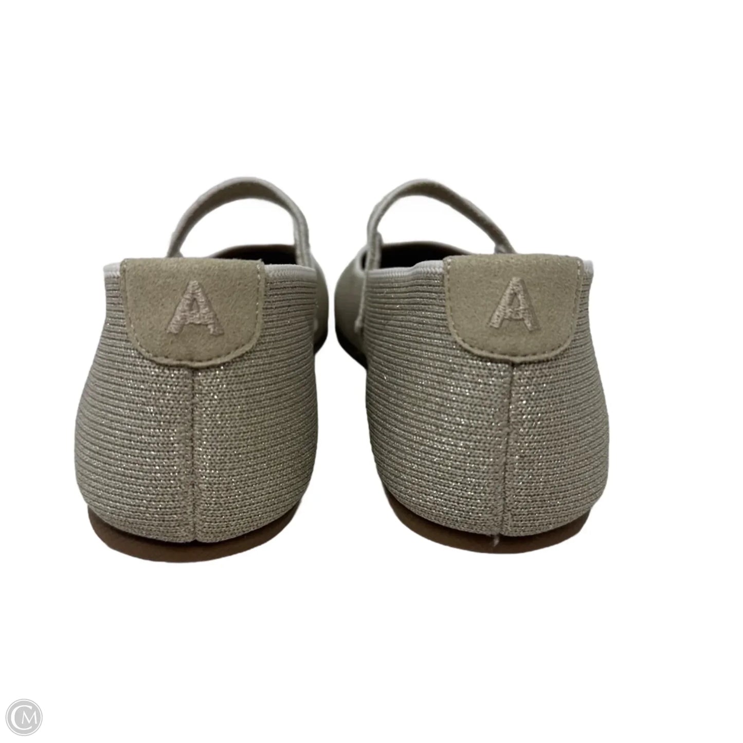 Perry Metallic Knit Mary Jane Maryjanes By Aerosoles In Gold, Size: 7