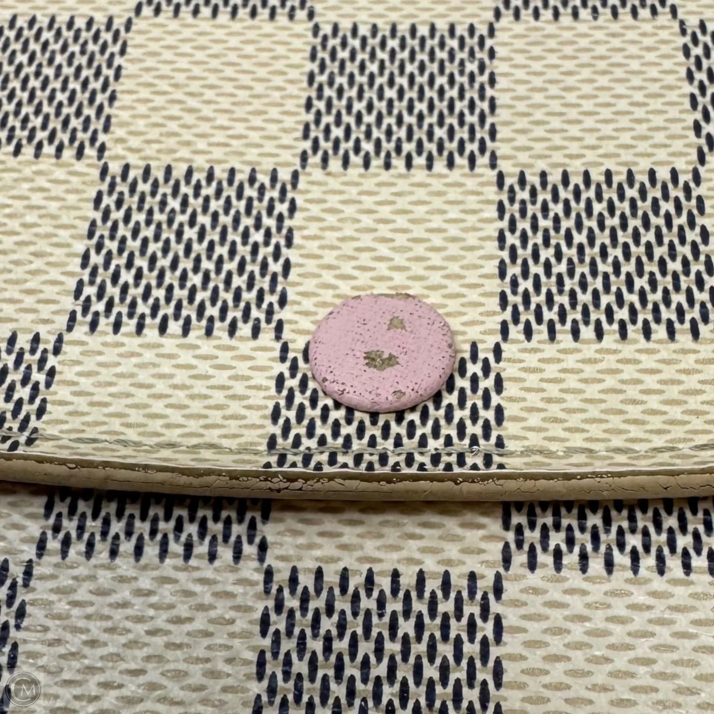 Emilie Damier Azur Wallet Luxury Designer By Louis Vuitton, Size: Medium