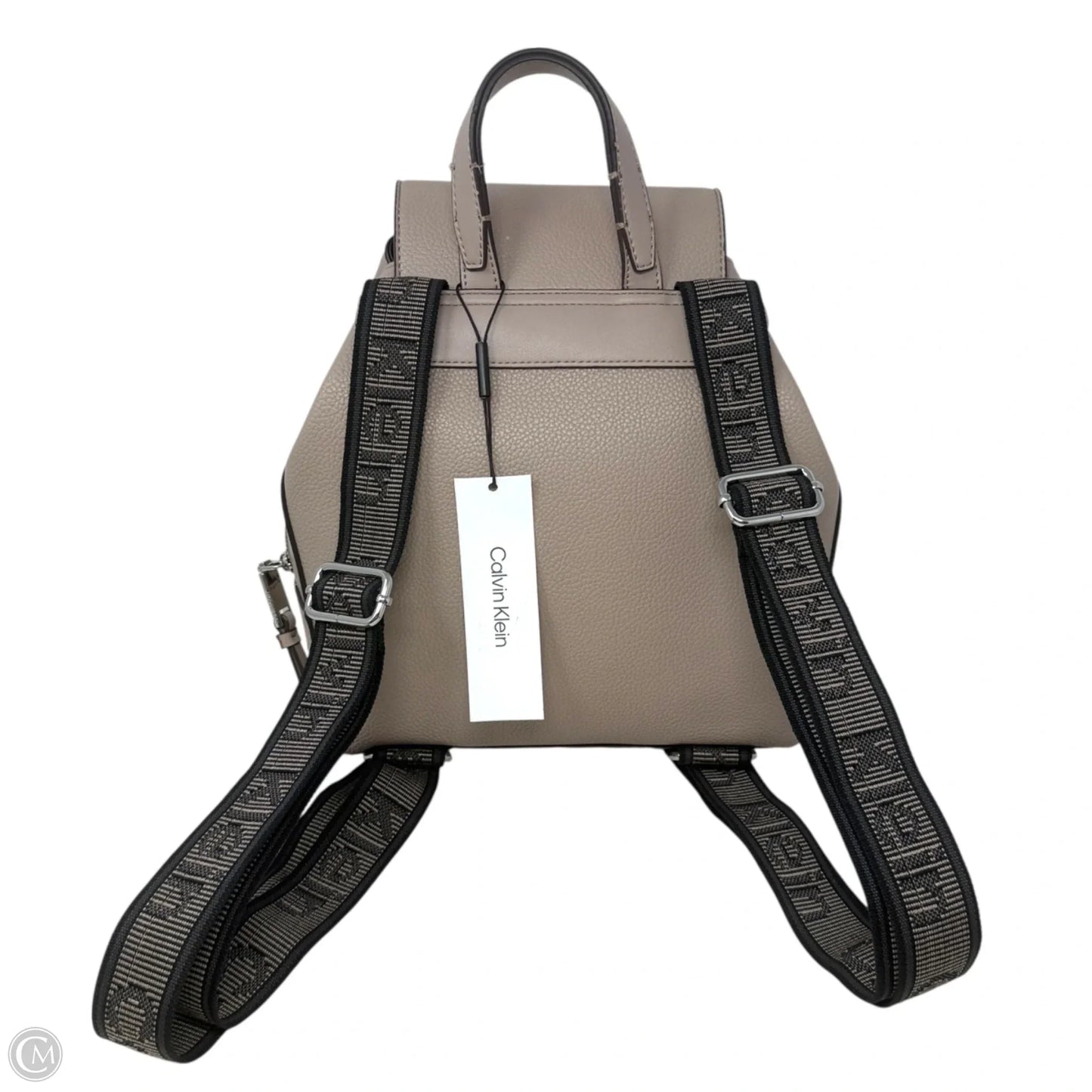 Millie Leather Backpack By Calvin Klein, Size: Medium