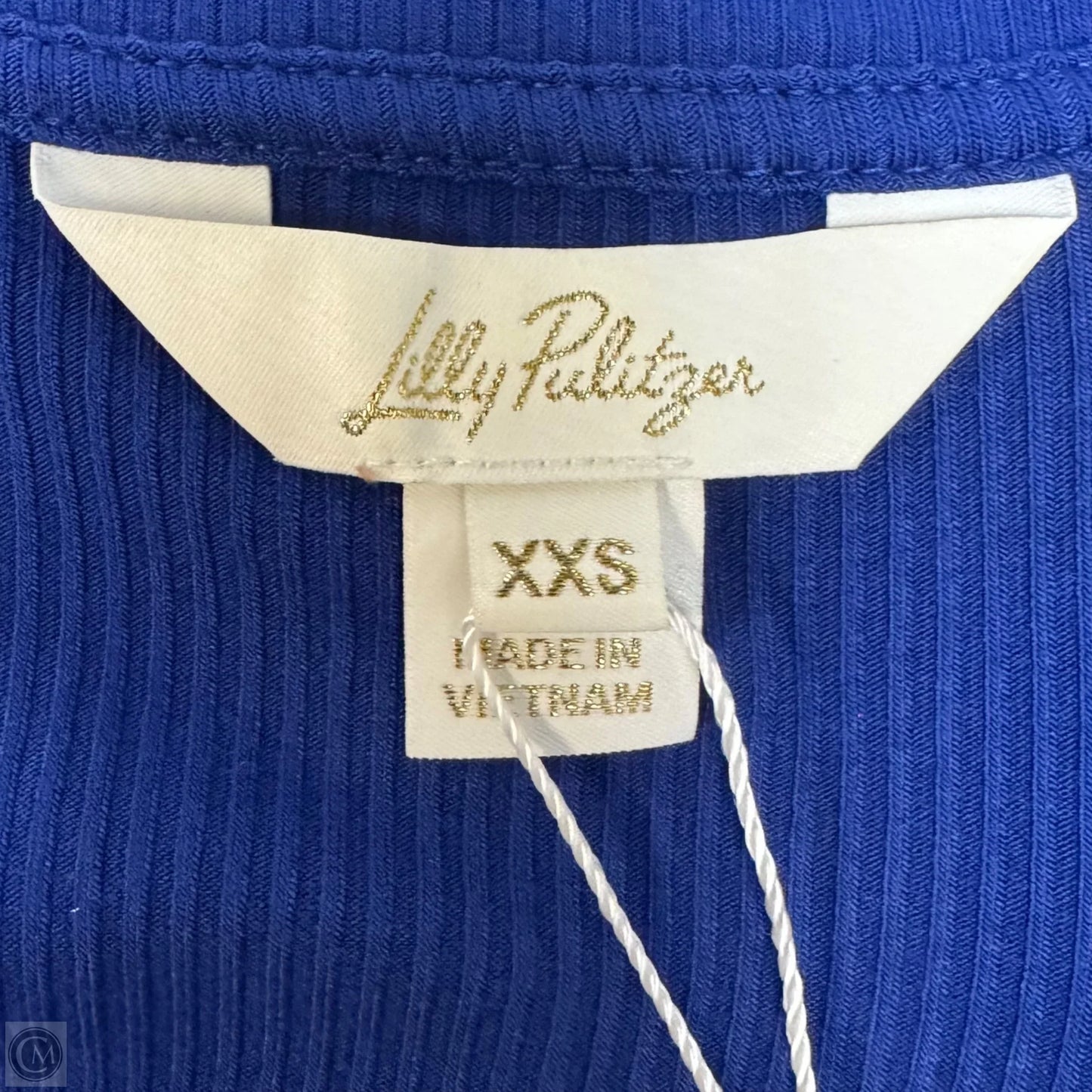 Ollie 3/4 Sleeve Maxi Polo Dress Designer By Lilly Pulitzer In Blue Med, Size: Xxs