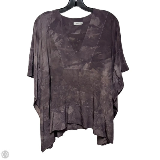 Top Short Sleeve By Vince In Purple, Size: XS/S