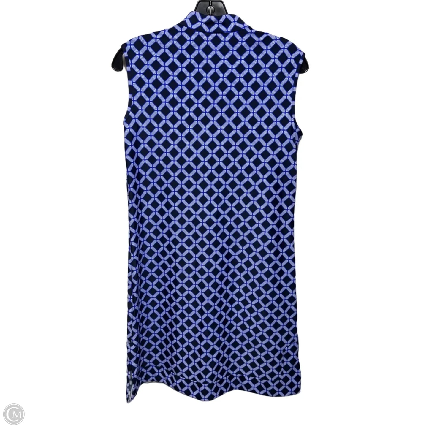 Dress Casual Short Sleeveless By Jude Connally In Geometric Pattern, Size: M