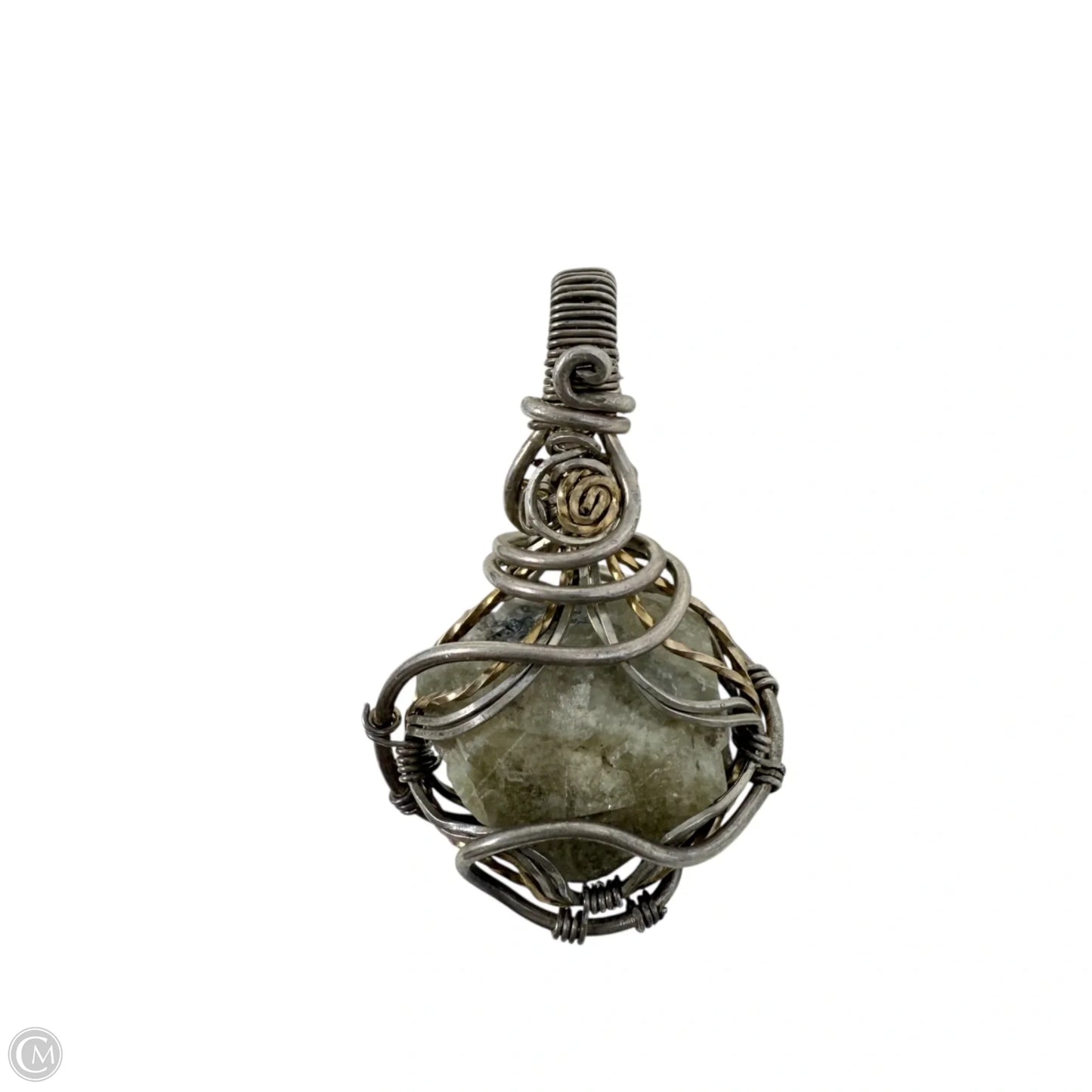 Wire Wrapped Stone Pendant
