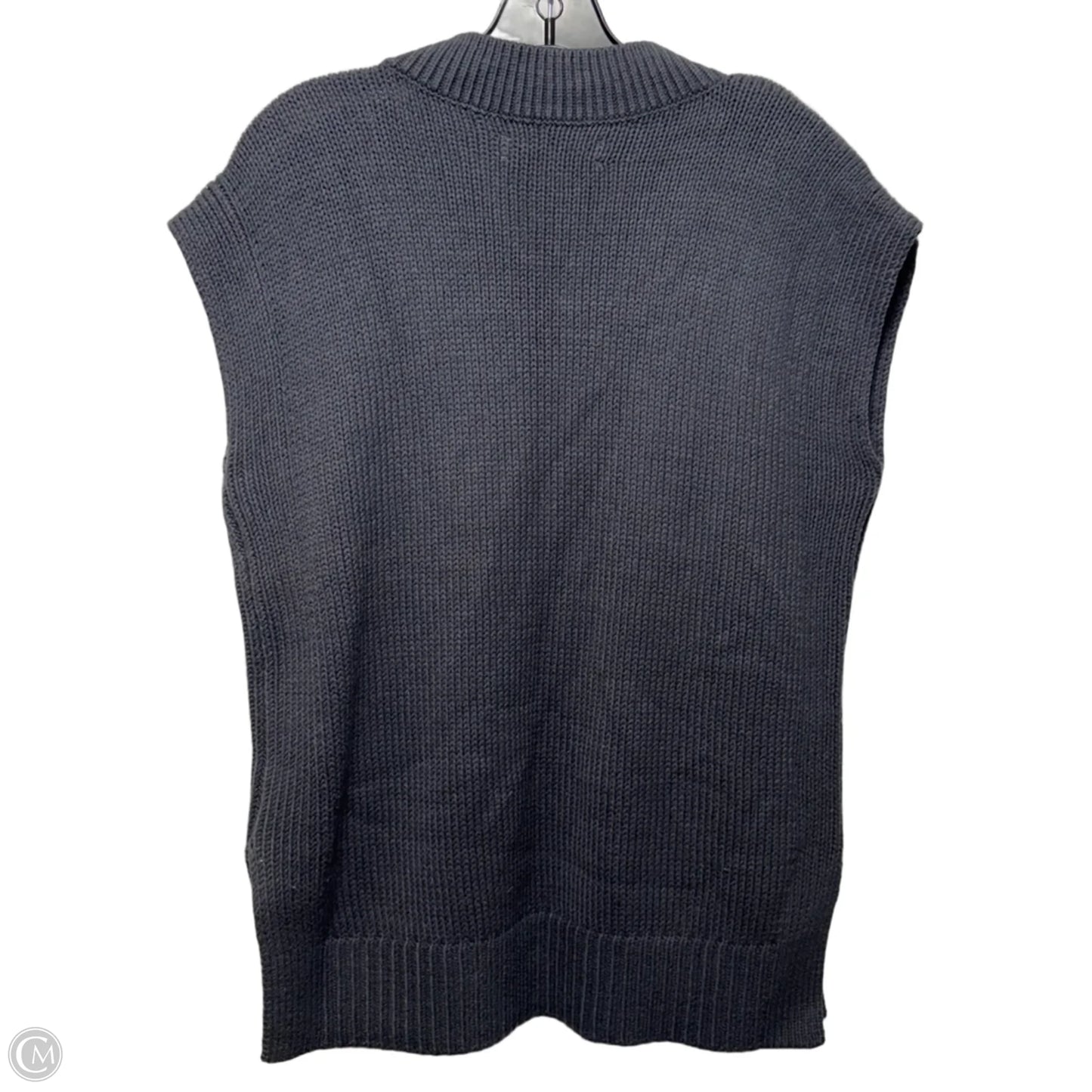 Vest Sweater By Loft In Grey, Size: Xs