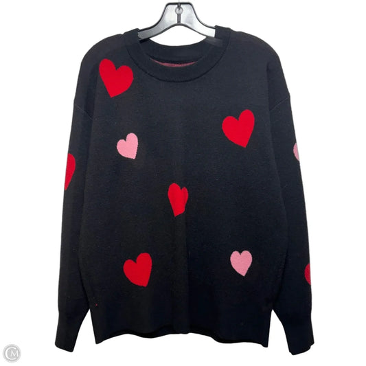 Sweater By Nicole Miller In Black, Size: Mp