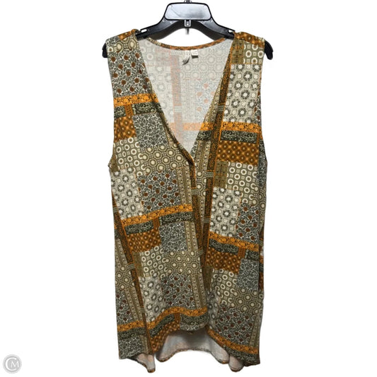 Vest By Cato In Multi-colored, Size: 22