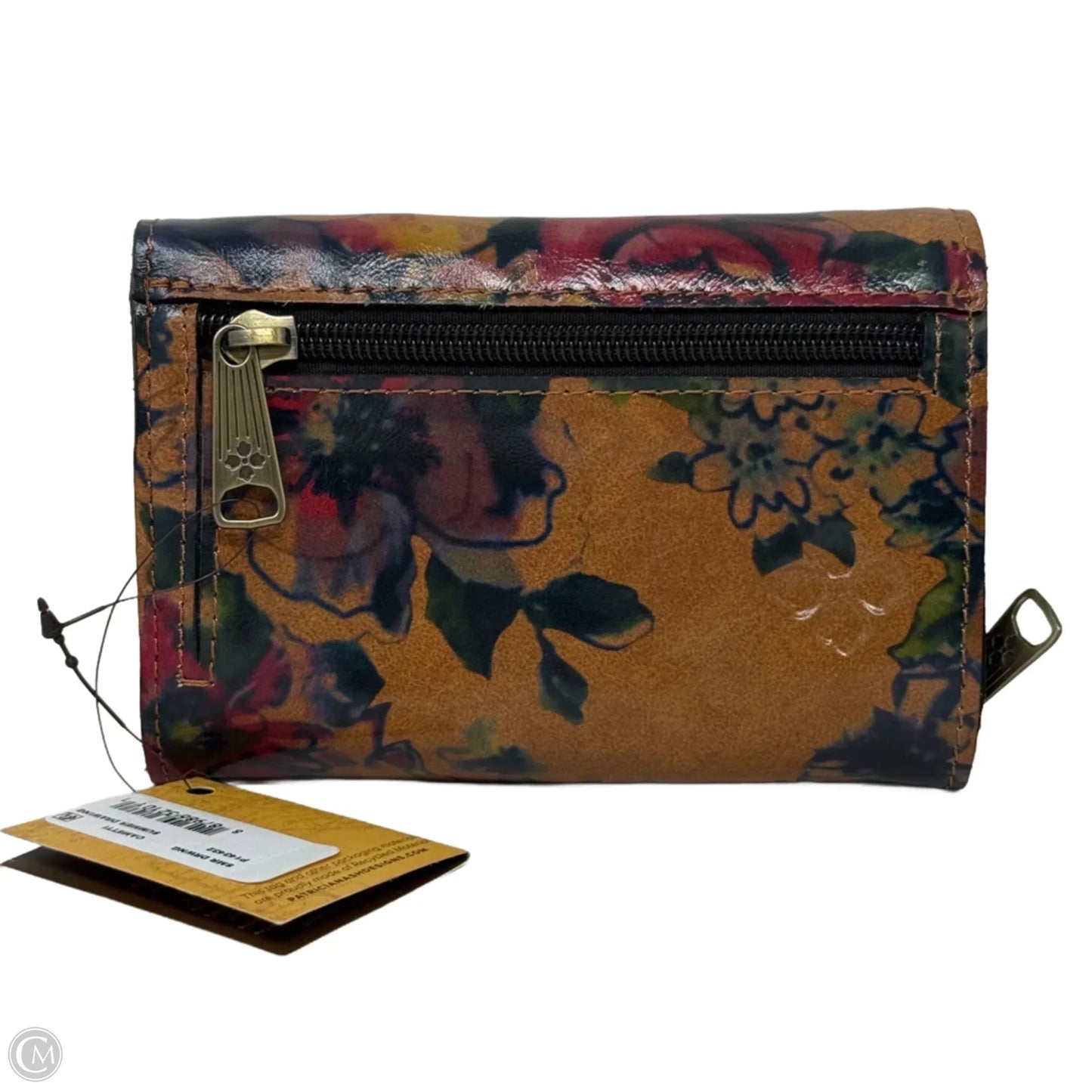 Summer Drawing Cametti Wallet Designer By Patricia Nash, Size: Large