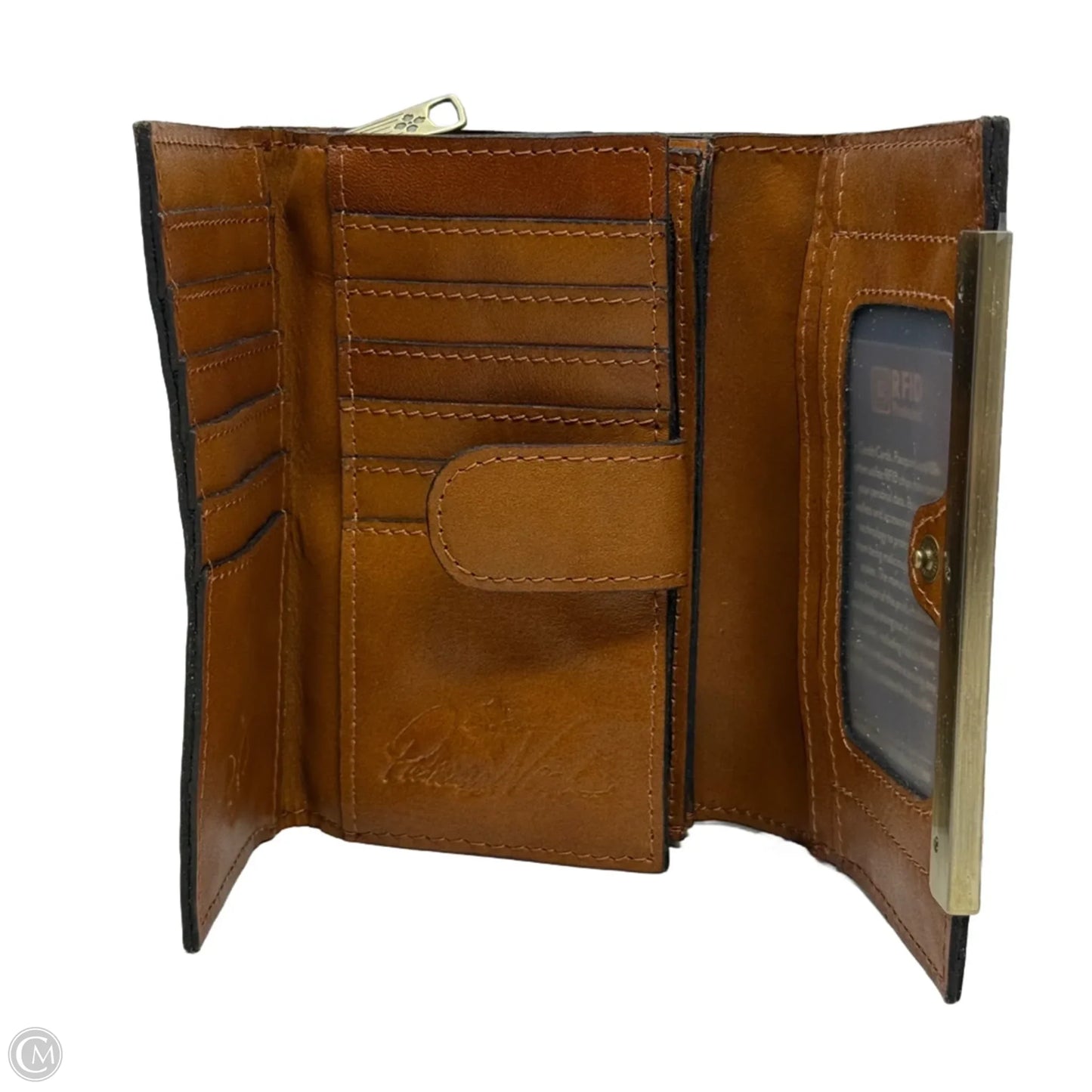 Summer Drawing Cametti Wallet Designer By Patricia Nash, Size: Large