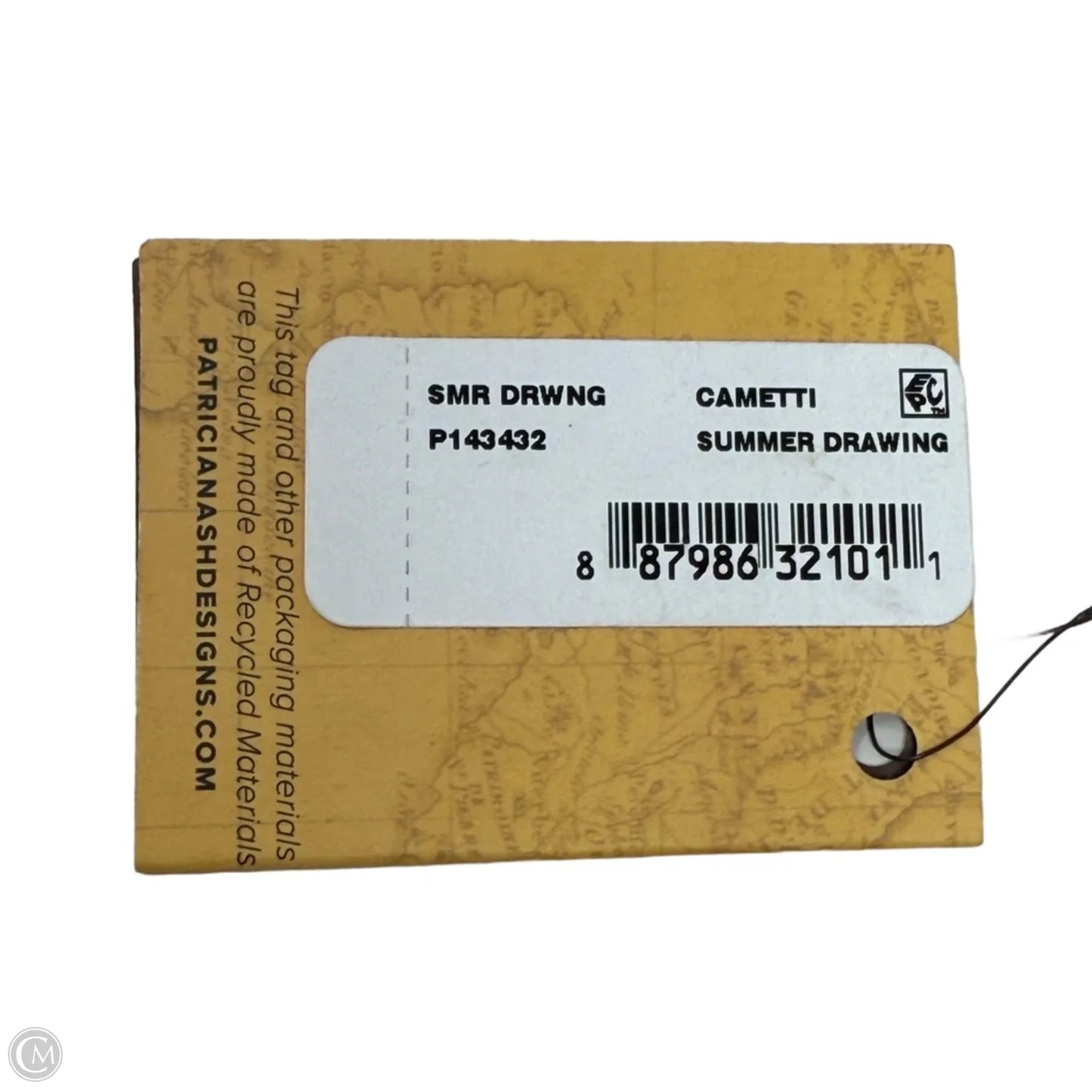 Summer Drawing Cametti Wallet Designer By Patricia Nash, Size: Large