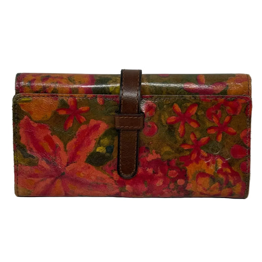 Marly Wallet In Floral Oil Painting Designer By Patricia Nash, Size: Medium