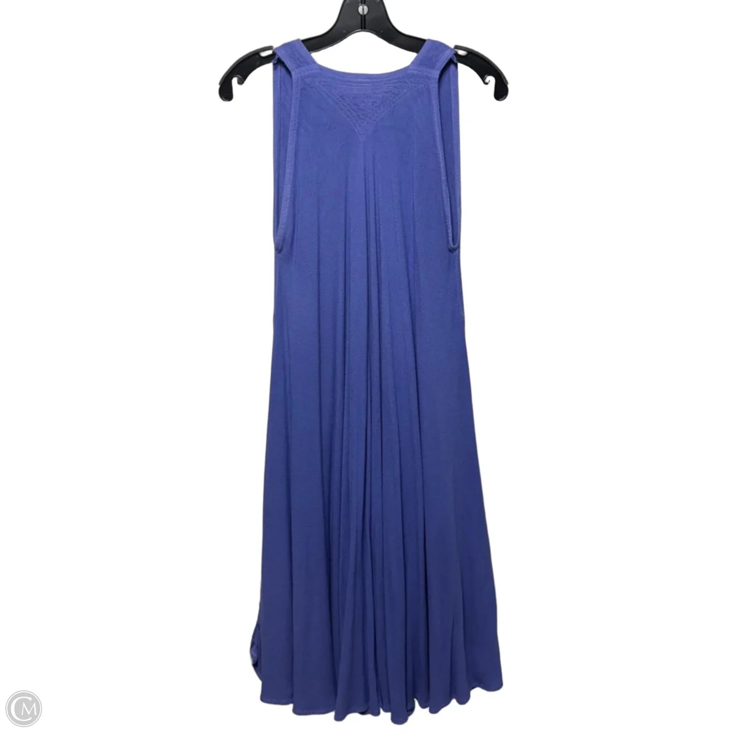 Made In Morocco Bias Cut Midi Dress By Dairi In Purple, Size: M (estimated)