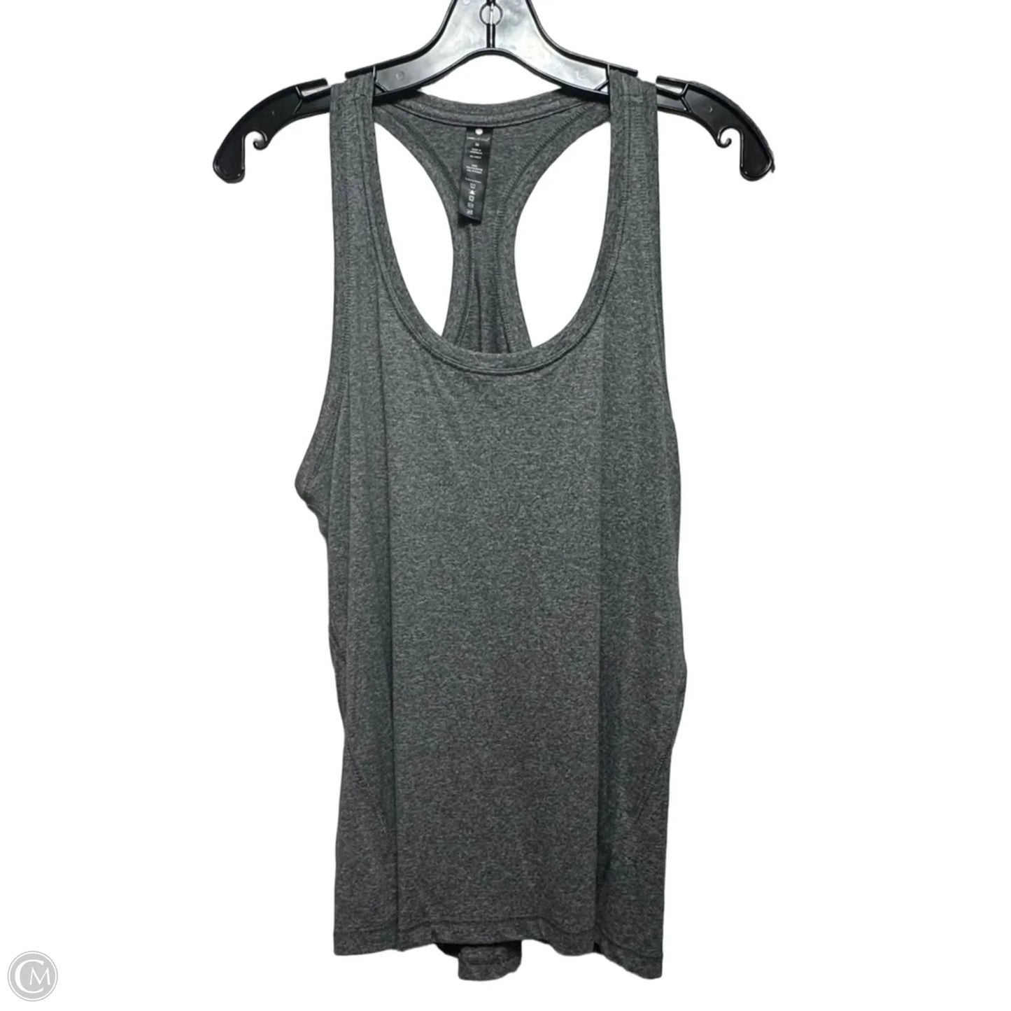 Athletic Tank Top By Yogalicious In Grey, Size: M