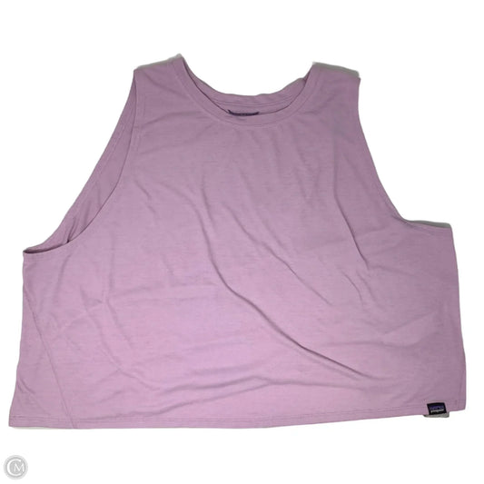 Athletic Tank Top By Patagonia In Pink, Size: Xl
