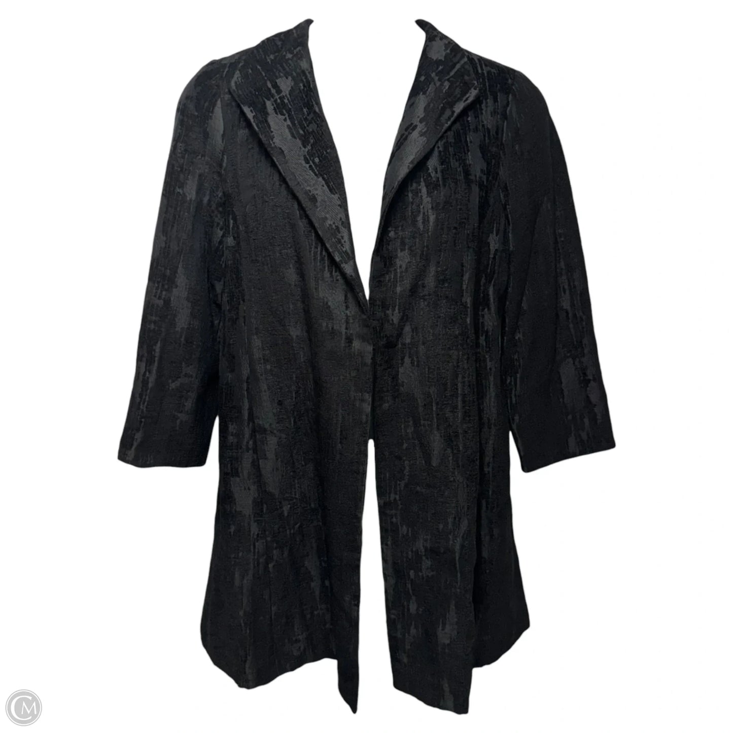 Coat By Eileen Fisher In Black, Size: M