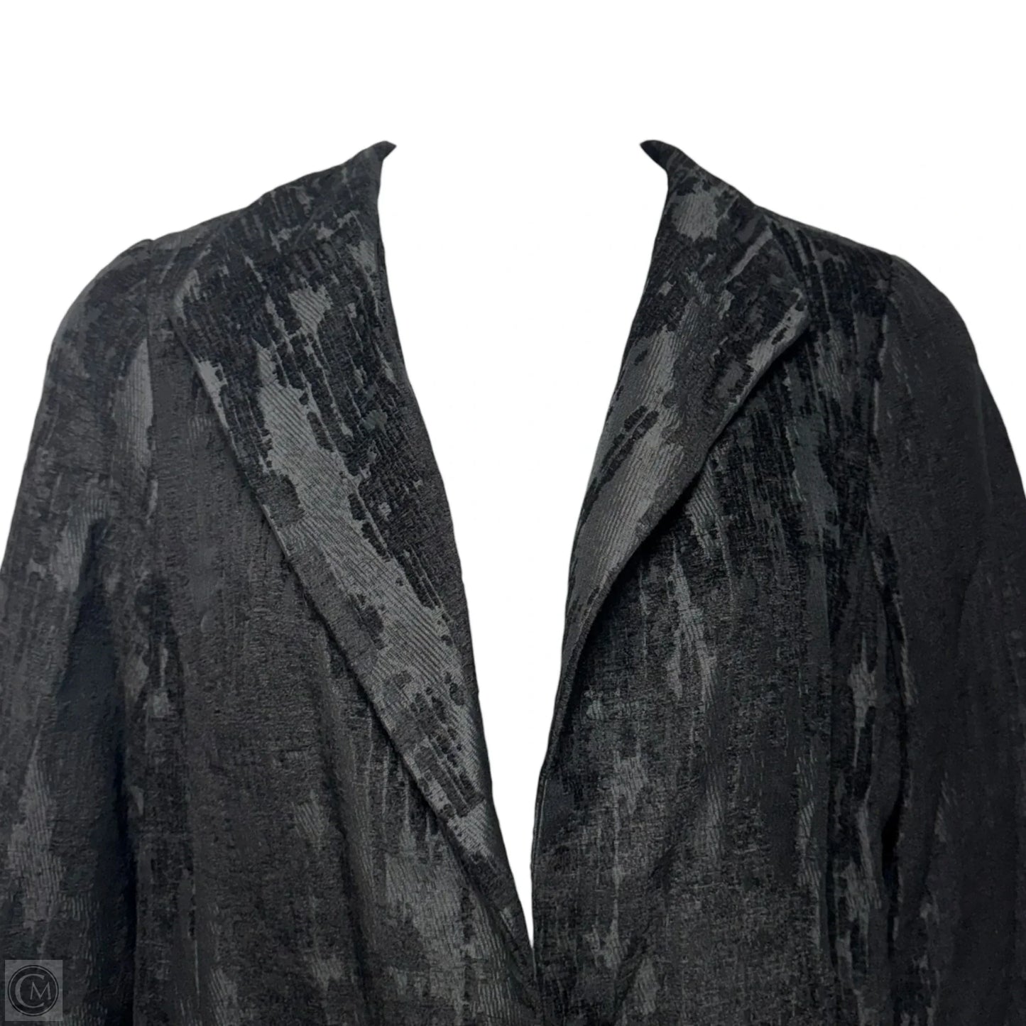 Coat By Eileen Fisher In Black, Size: M
