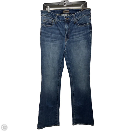 Jeans Boot Cut By Kut In Blue Denim, Size: 10