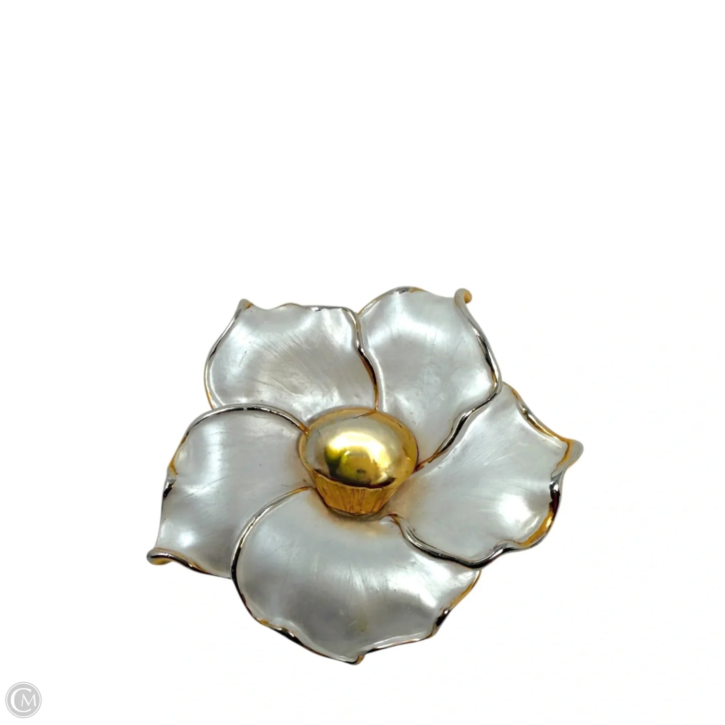 Magnolia Flower Statement Brooch