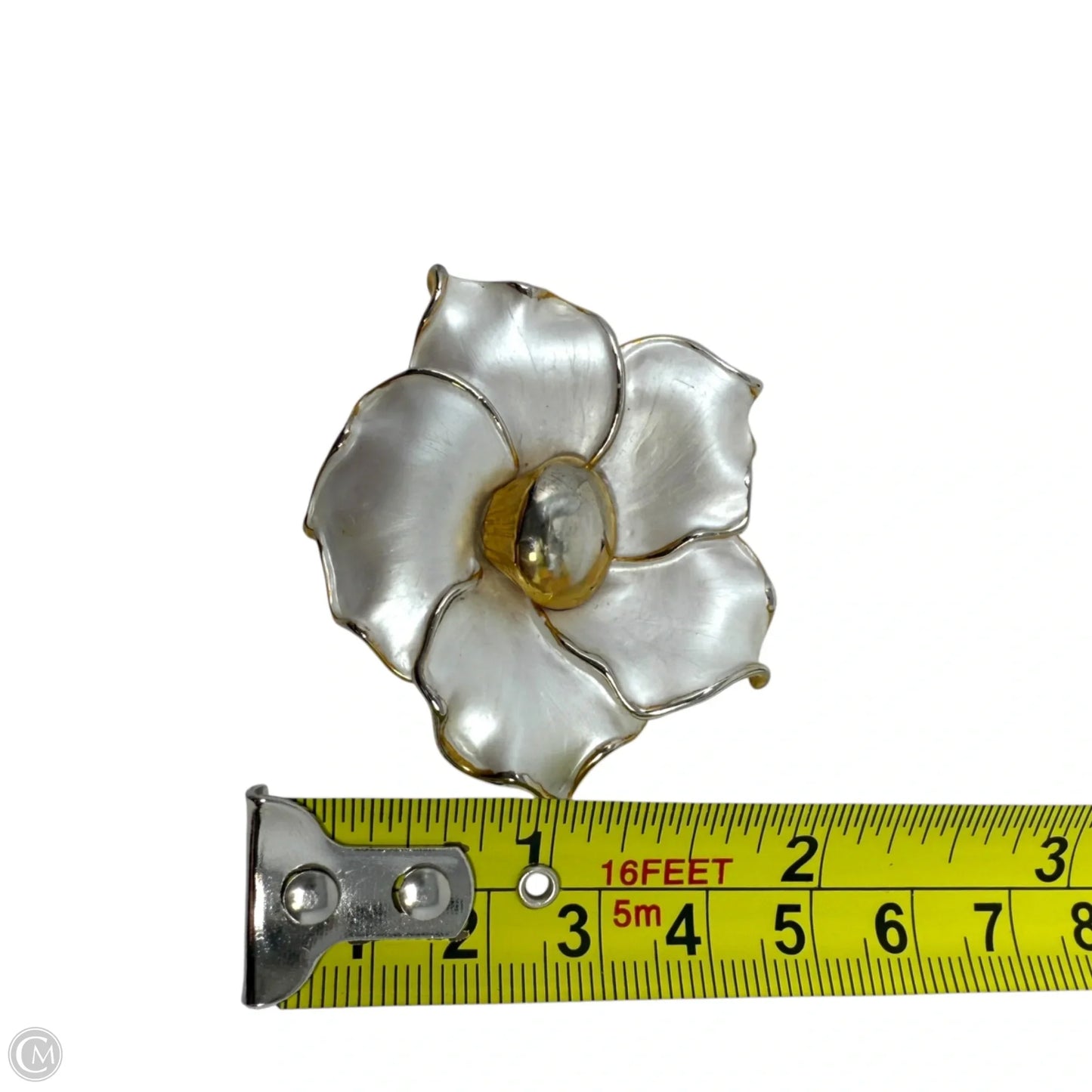 Magnolia Flower Statement Brooch