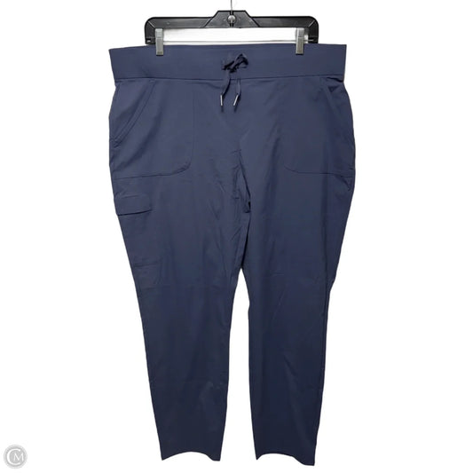 Athletic Pants By Columbia In Blue, Size: Xl