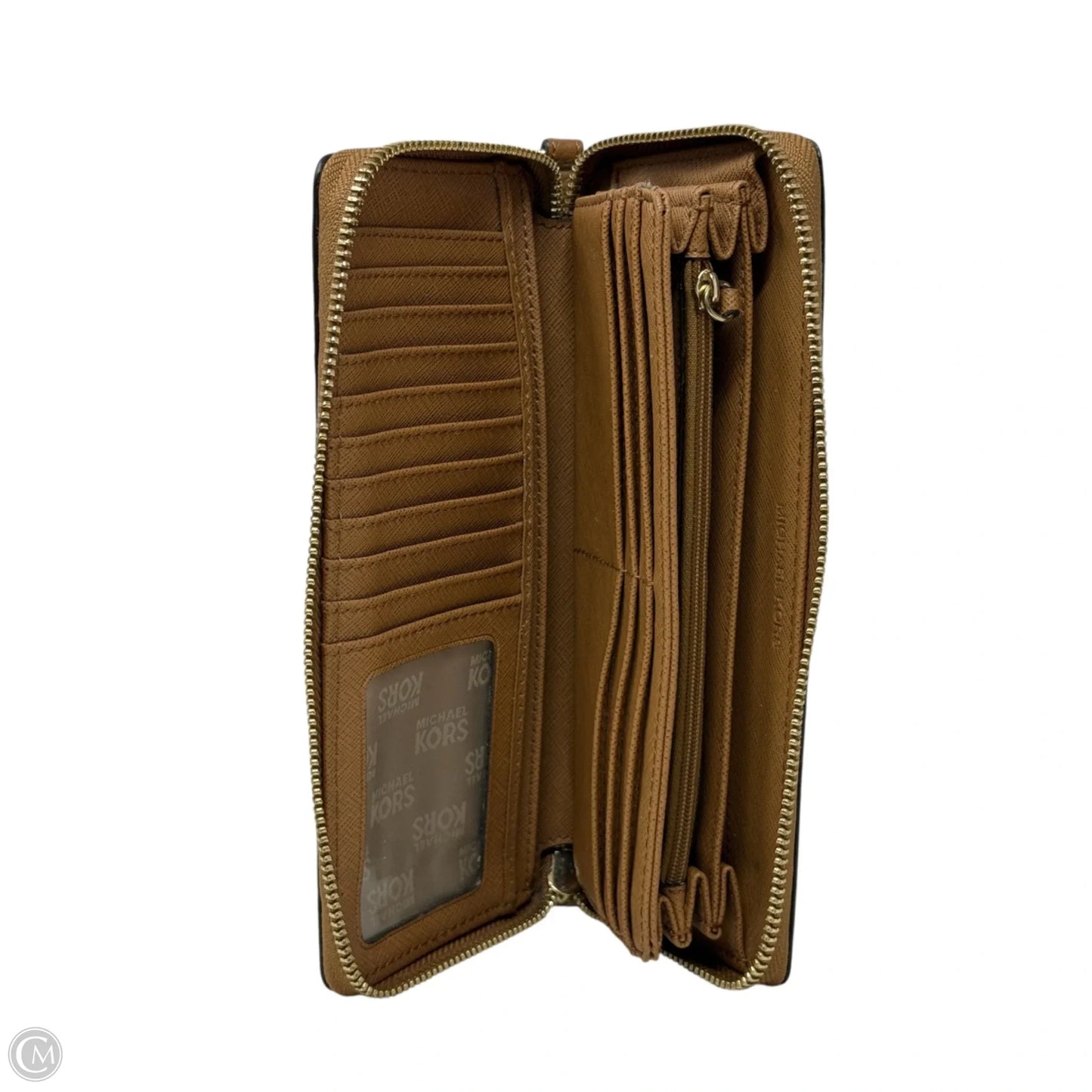 Jet Set Travel Zip-Around Continental Wallet By Michael By Michael Kors, Size: Large