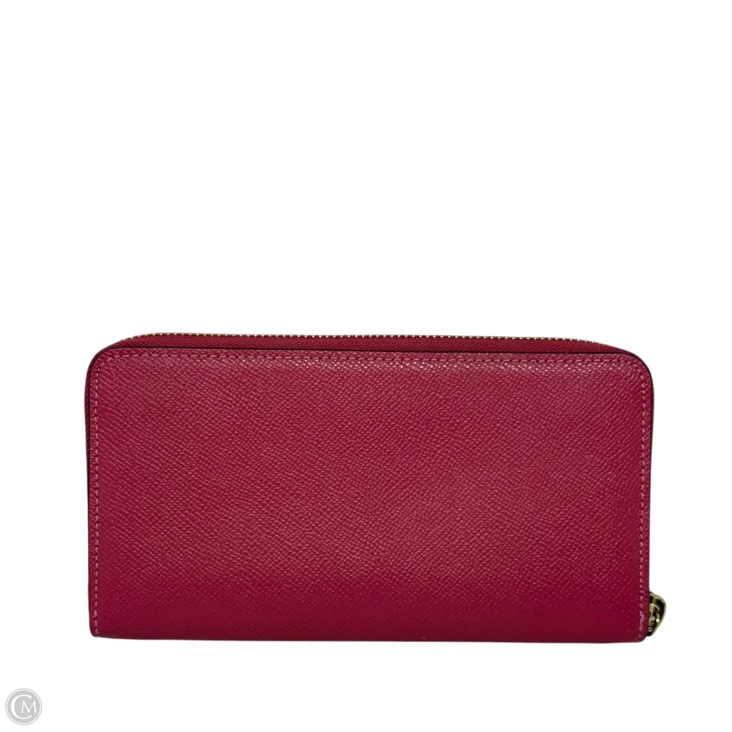 Long Zip Around Wallet Designer By Coach, Size: Medium