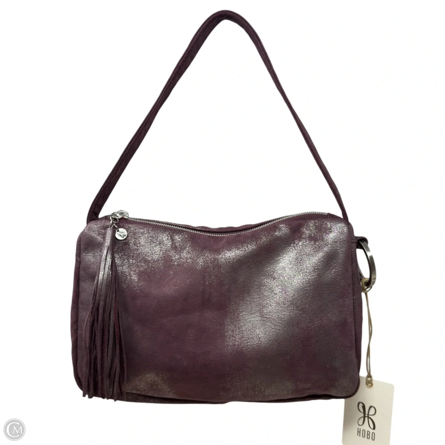 Hark Leather Shoulder Bag By Hobo Intl, Size: Medium