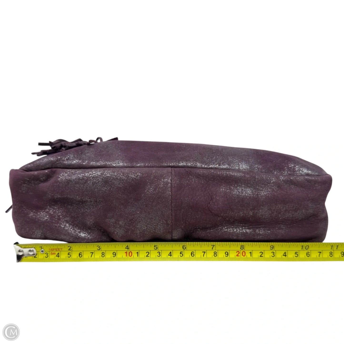 Hark Leather Shoulder Bag By Hobo Intl, Size: Medium