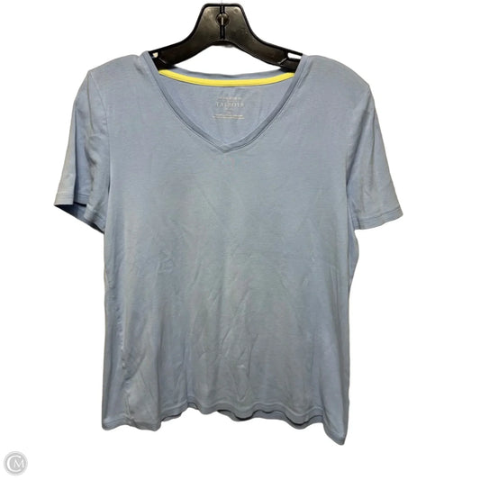 Top Short Sleeve By Talbots In Blue, Size: Lp