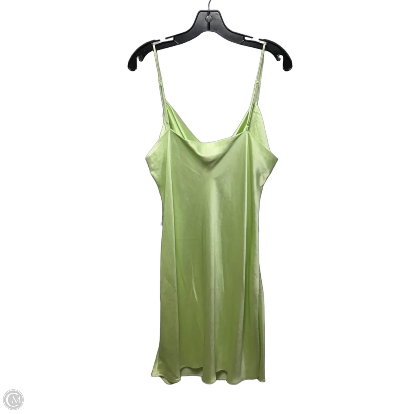 Cowl Neck Slip Dress By Express In Green, Size: XL