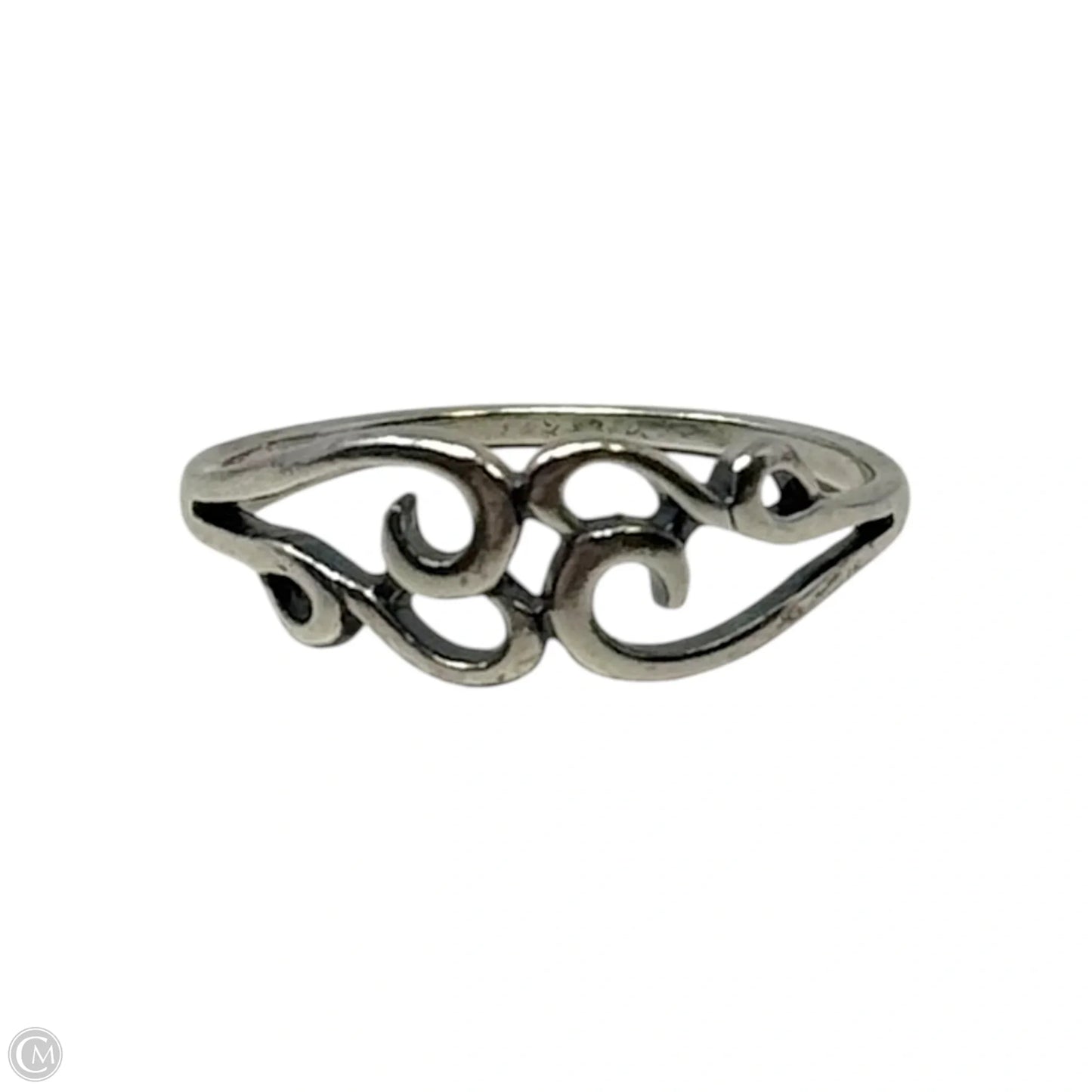Filigree Ring Sterling Silver, Size: 6