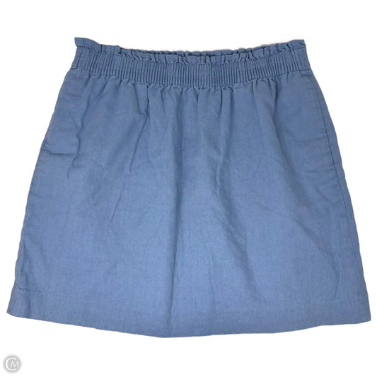 Skirt Mini & Short By J. Crew In Blue, Size: 12