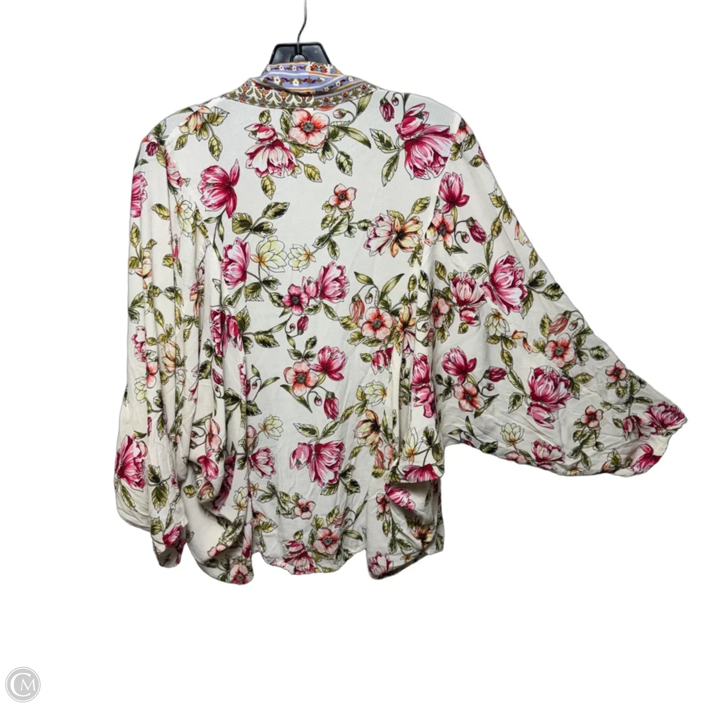 Kimono By Akemi And Kin In Floral Print, Size: Osfm