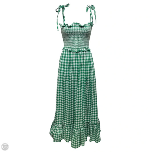 Dress Designer By Kate Spade In Checkered Pattern, Size: S