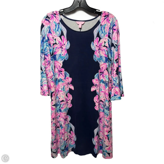 Dress Designer By Lilly Pulitzer In Floral Print, Size: M