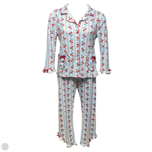 Cherry Pajama Set 2 Piece By Sugar In Multi-colored, Size: M