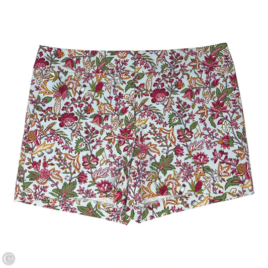 Shorts By Loft In Floral Print, Size: 10