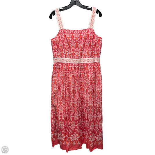 Dress Casual Maxi By Talbots In Multi-colored, Size: 12