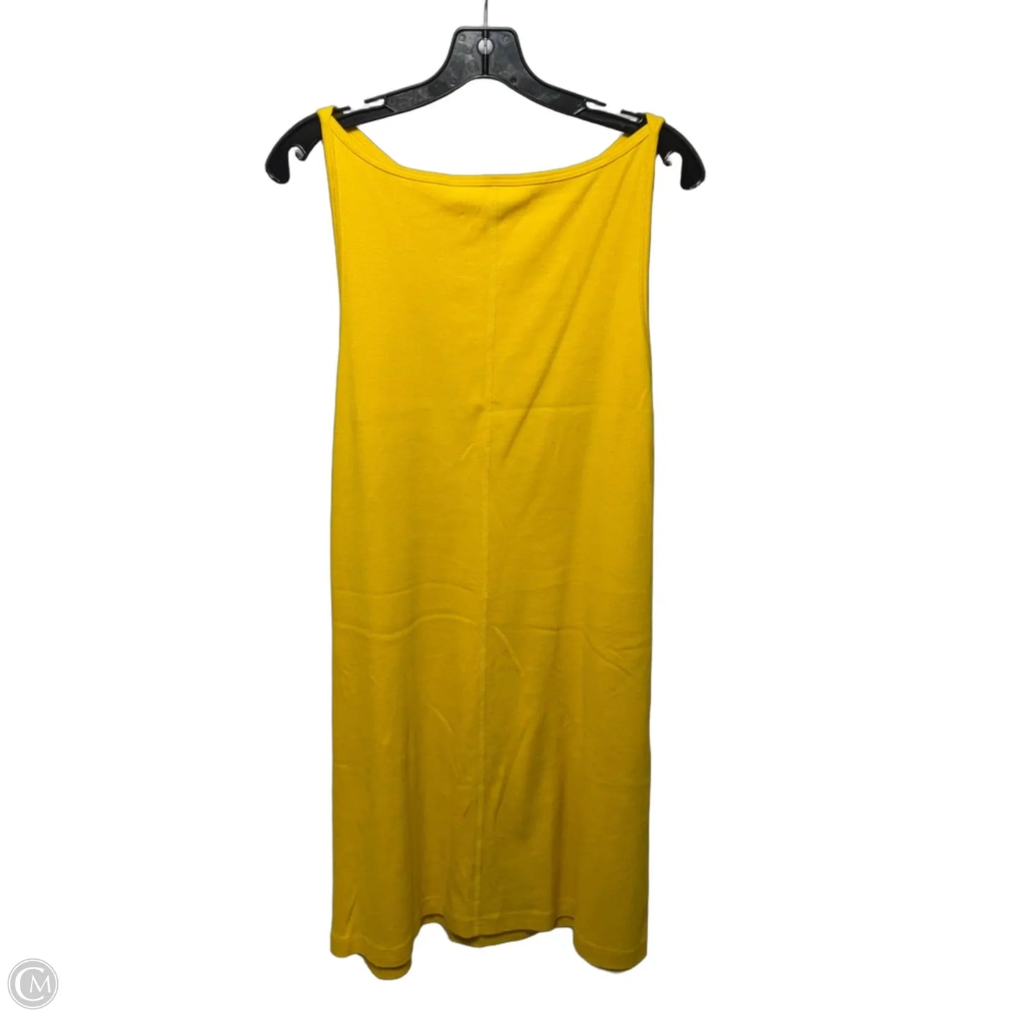 Dress Casual Midi By Andrea Jovine In Tuscan Yellow, Size: L