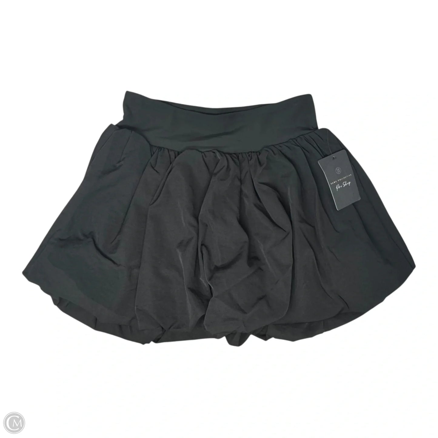 Bubble Athletic Skirt By Sage In Black, Size: M