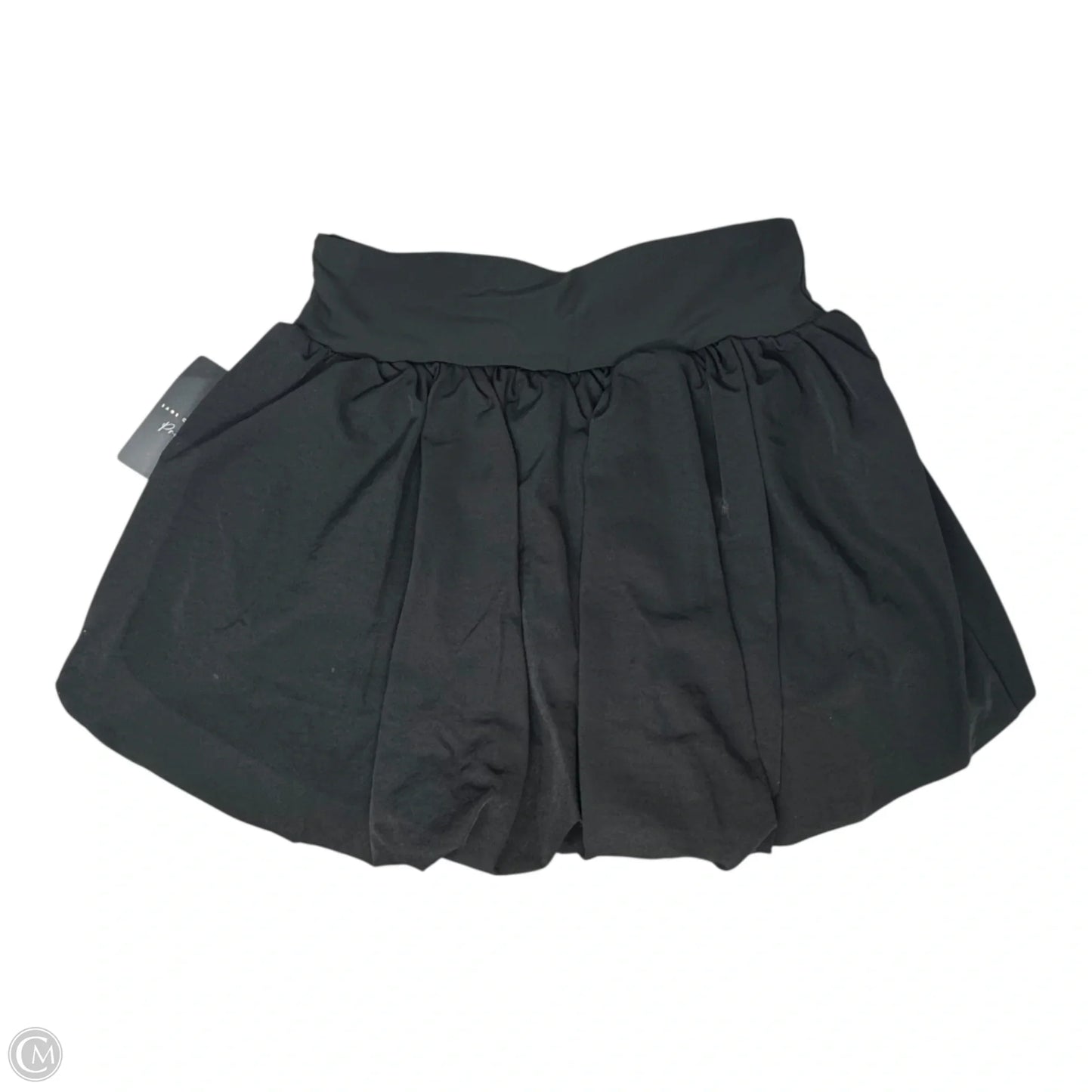 Bubble Athletic Skirt By Sage In Black, Size: M