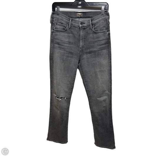 The Rascal Flood Jeans By Mother In Magic Eight Ball Grey Denim, Size: 8/29