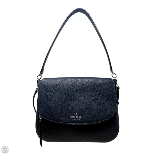 Jackson Medium Flap Shoulder Bag In Pebbled Leather Designer By Kate Spade, Size: Medium